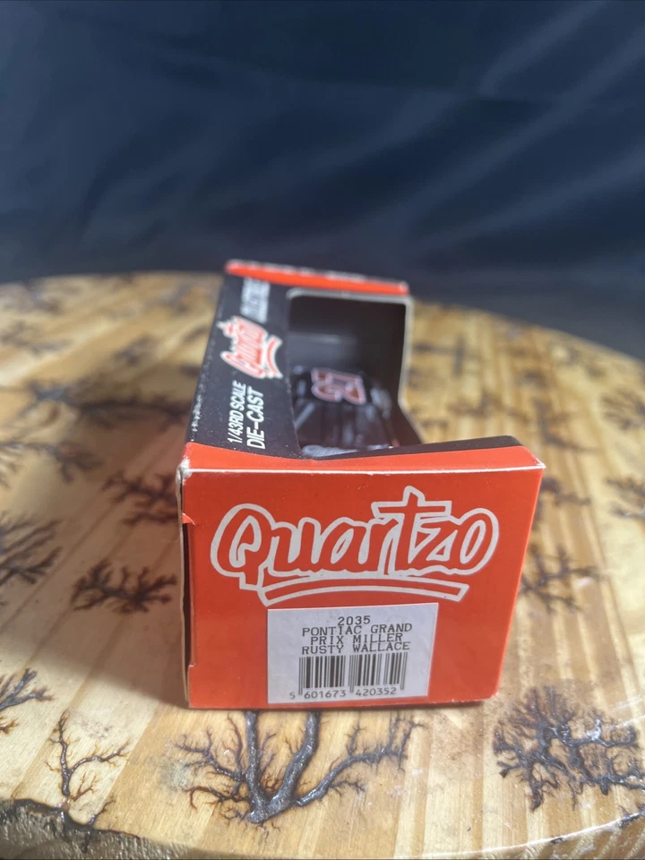 Quartzo Rusty Wallace Miller Genuine Draft Race Car, 1:43 Scale - Image 2 of 4