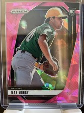 2025 Panini Prizm Max Muncy #36 Pink Ice Prizm (RC)