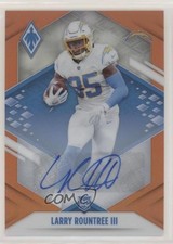 2021 Panini Phoenix Rookie Orange Auto 7/50 Larry Rountree III #178 Auto 0q0m