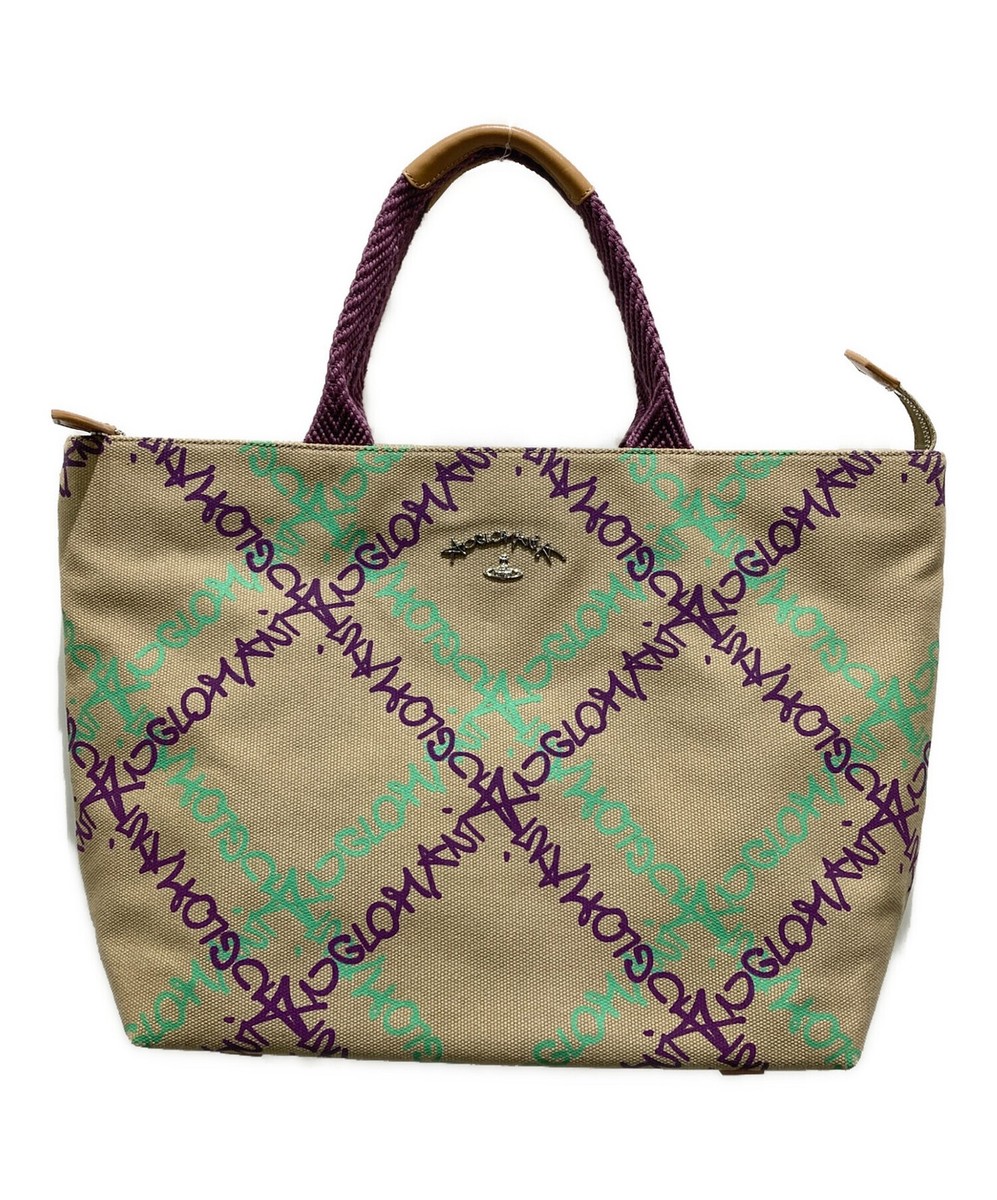 Vivienne Westwoodのバッグ Vivienne Westwood ANGLOMANIA Tote Bag Beige From Japan | eBay
