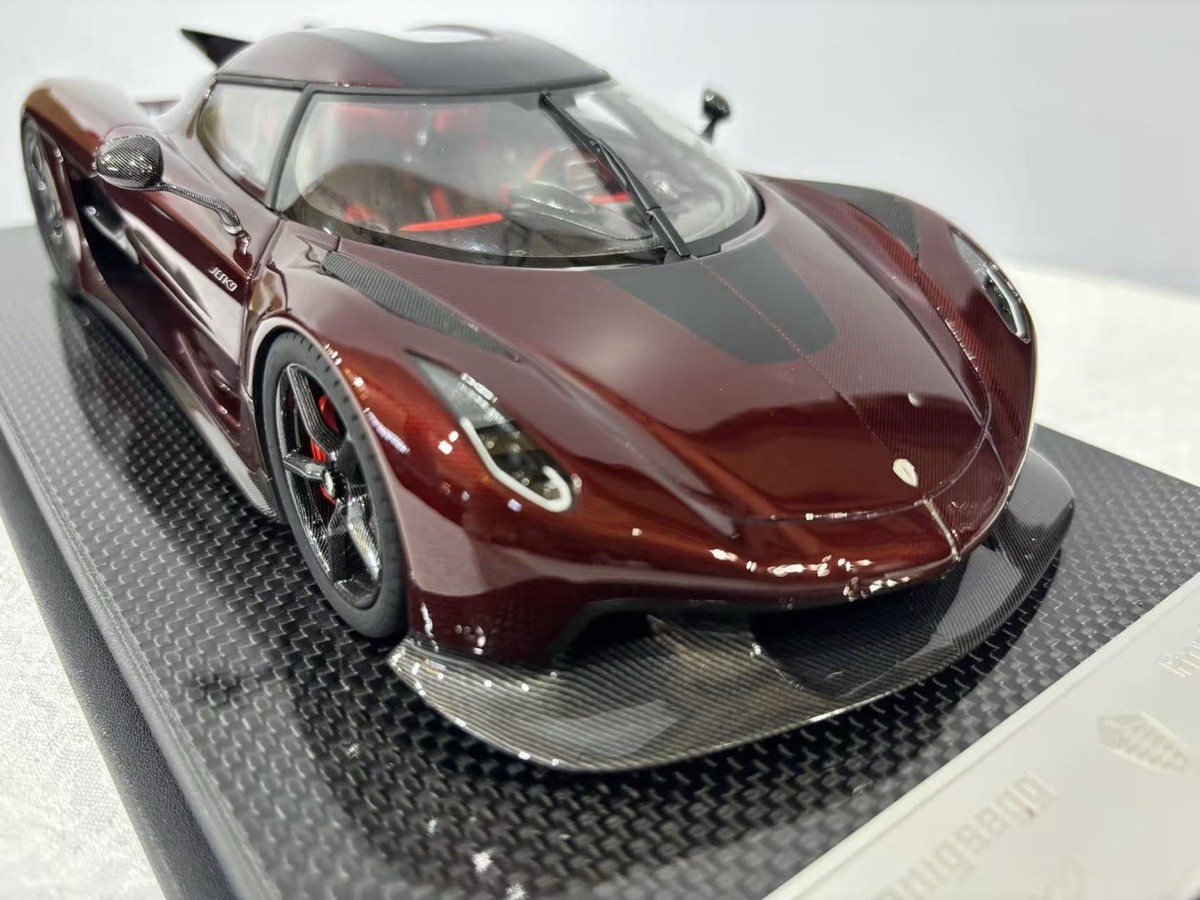 FrontiArt FA 1/18 Koenigsegg Jesko Absoult Wine Red Carbon | eBay