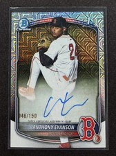 2025 Bowman Draft Chrome Anthony Eyanson 1st HTA Mojo Auto /150 #CPA-AE Red Sox