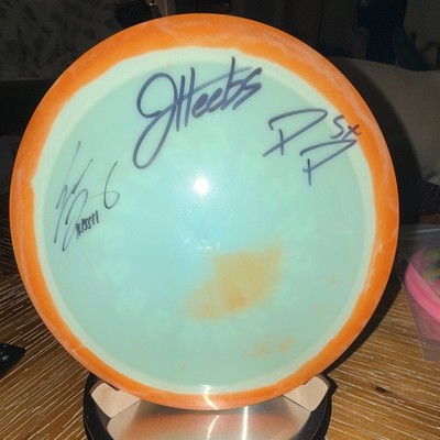 Innova Galactic Emperor run 30 167g, signed by Paige pierce , Kevin jones,J Heeb