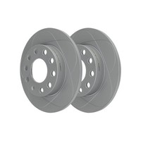 2X Bremsscheibe ATE 24.0310-0261.1 Passend FüR VAG