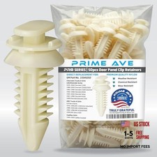 pcs Door Panel Clips Retainers Pro Grade Nylon Push Clips GM 15545202 Rivet 50