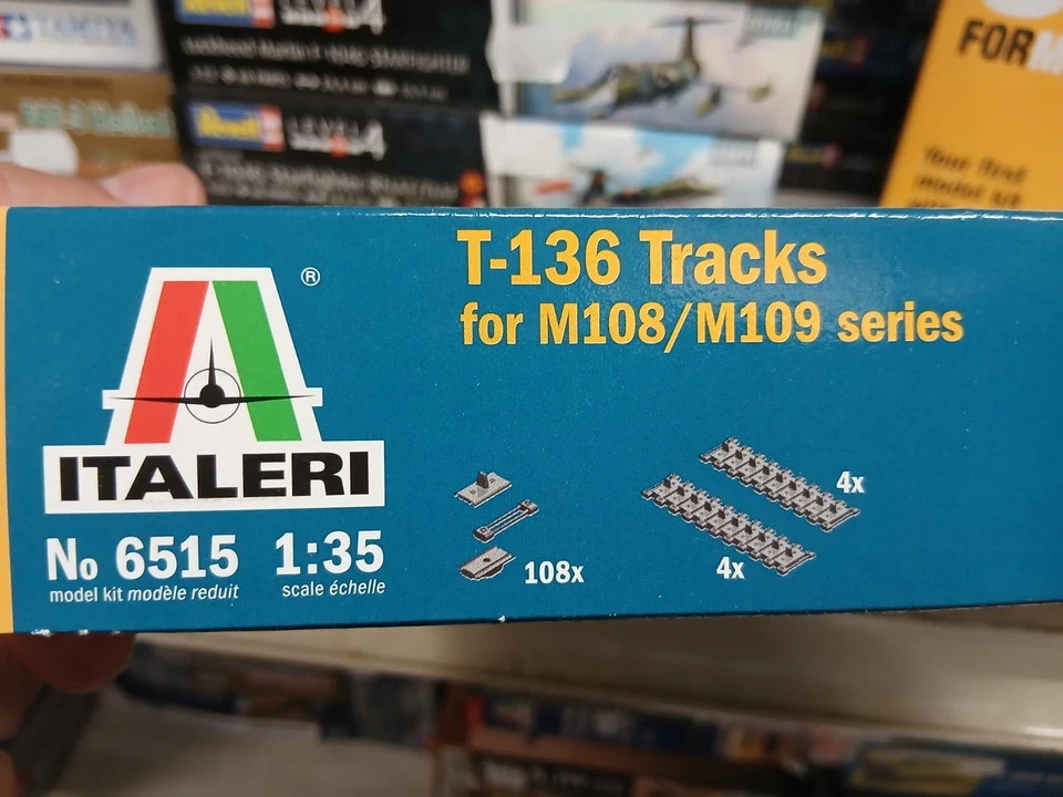 Italeri 6515 T-136 Track for M108/M109 series 1/35 - Immagine 2 di 2