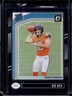 2024 Panini Donruss Optic Bo Nix Purple Rated Rookie #/60 Broncos