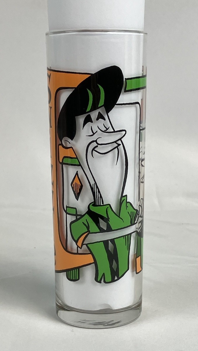 Swizzle Dallas Zombie Glass Green & Orange Cocktail Glass New | eBay