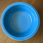 Fiesta Ware Classic Rim 8 1/4 in. Large Serving Bowl, Peacock, retired