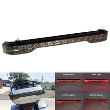 Smoke Lens Brake Turn Tail Light For Harley King Tour Pack Street Glide 14-2025