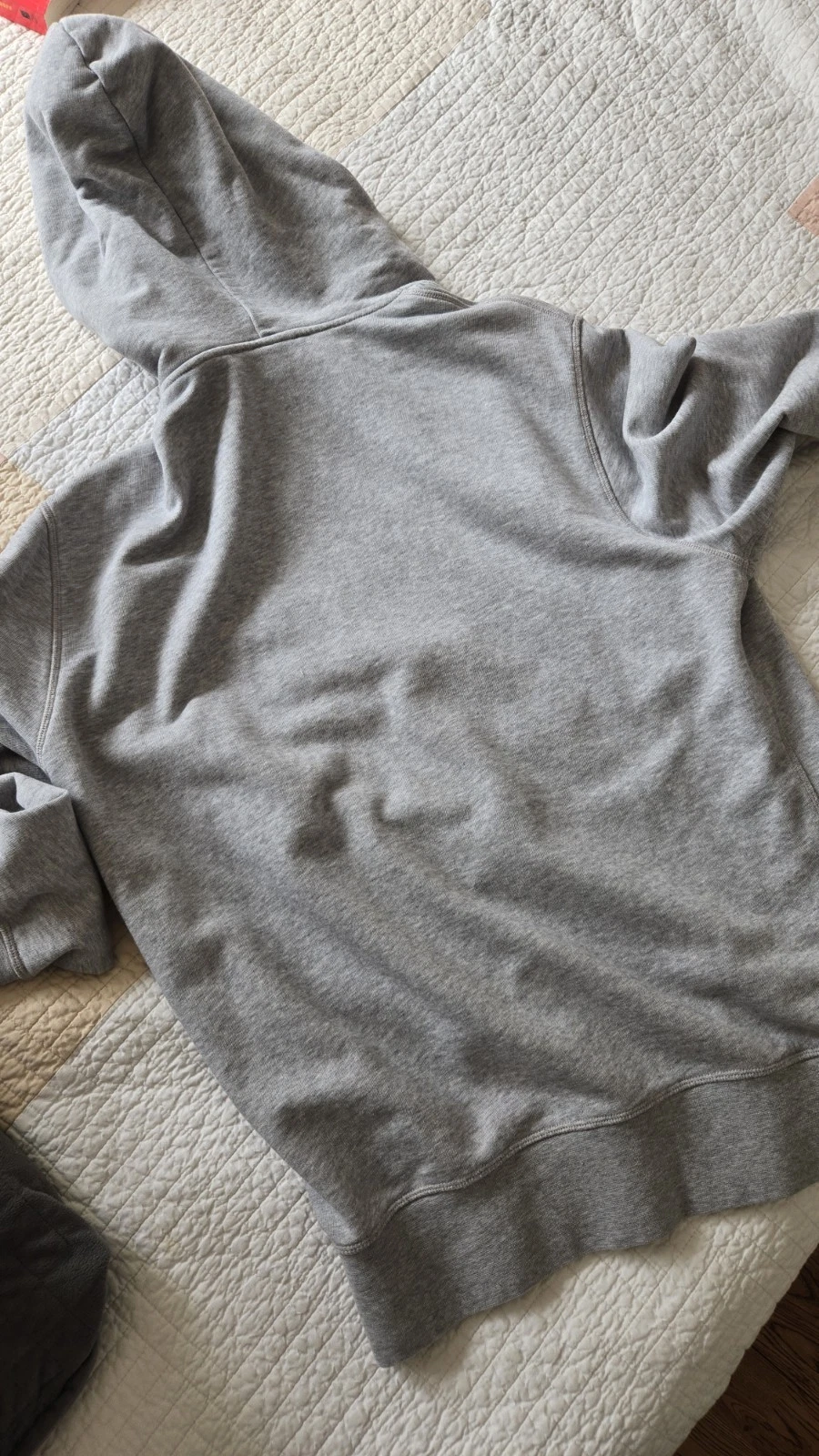 Felpa Alexander McQueen Stampa Graffiti Felpa con Cappuccio Grigio Uomo Taglia XXL Autentica