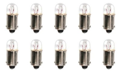 CEC Industries #3930 Bulbs, 24 V, 4.08 W, BA9s Base, T-2.75 shape (Box of 10)