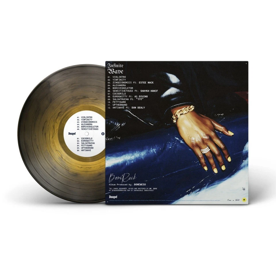 BoriRock x BONEWESO - INFINITE WAVE Vinyl LP, PREORDER SEALED, DAUPE - Image 2 of 2