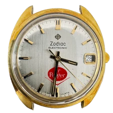 Vintage 35mm Zodiac Dr. Pepper 13 Jewel Men's Electronic Wristwatch 91 Swiss