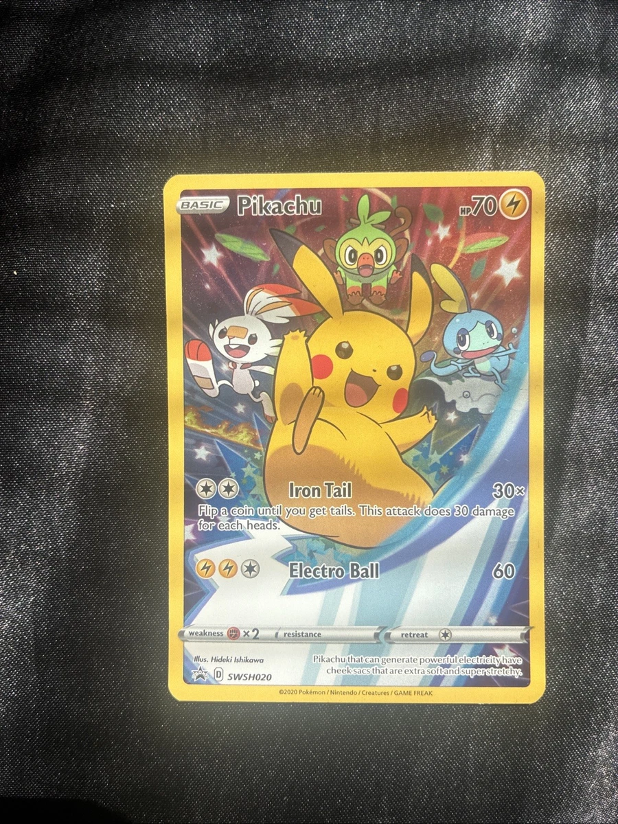 Pikachu SWSH020 SWSH: Sword & Shield Promo Cards for sale | eBay