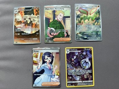 Pokémon TCG Sammlung Full Art MEG PFL Silberne Sturmwinde Deutsch Near Mint