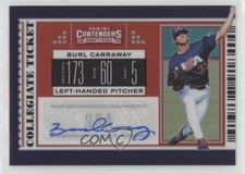2019 Panini Elite Extra Edition 82/150 Burl Carraway #USA-BC Auto 0b2