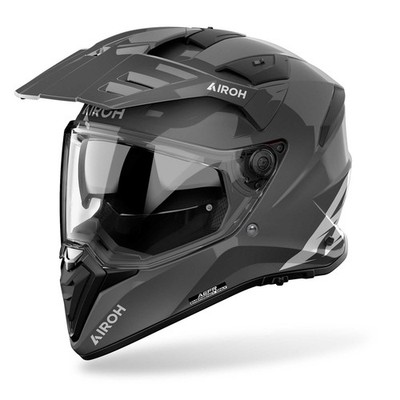 AIROH Bandit Color dunkelgrau Adventurehelm ECE 22.06  XL 61/62