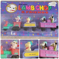 ERTL Lamb Chop and Friends Diecast Train Engine Car Caboose VINTAGE 90s NEW NIP