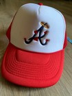 Vintage Hat Mens Nissin Cap Atlanta Braves Baseball Logo Snapback Hearts  — photo 2