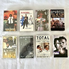 90s Hip Hop Rap R B Cassette Lot Total BIG Naughty By Nature Isley Brothers