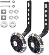 Flash Training Wheels for 12 14 16 18 20 Inch Kids Bike，Heavy Duty Training Whee