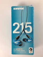 Excellent Shure SE215 Single Driver In-Ear Monitors, Special Edition Blue
