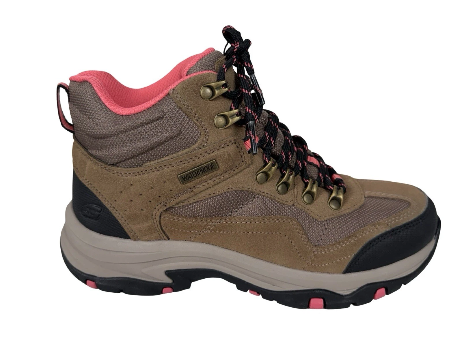 Skechers Outdoor Trego Base Camp Womens Hiking Boots Brown Tan Size 8 167008