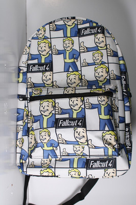 Fallout 4 Backpack   White (Brand New)