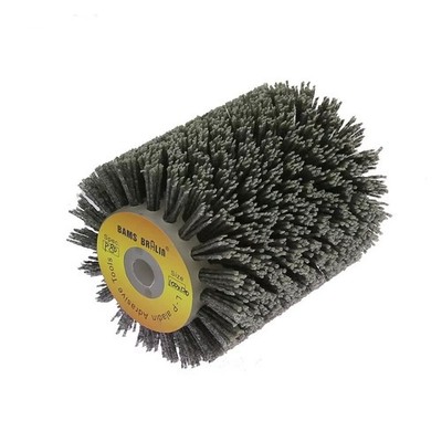 1 Pcs Nylon Wire Brush Wheel 100x120x13mm P80-P600 for 9741 Sander Wood Metal