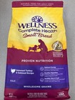 Wellness Complete Health Natural Small Breed Turkey and Oatmeal Dog Food, 4lbs