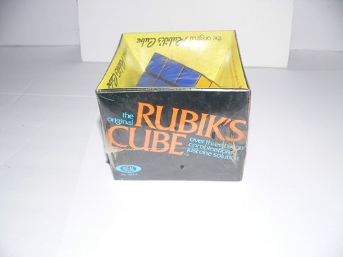 Vintage 1980 The Original Rubik's Cube by Ideal NEW - Picture 5 of 5
