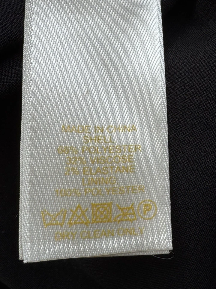 Vestido Vaina Kate Spade Mujer 8 Negro Clásico Hasta la Rodilla Negocios Carrera Foto 4 de 4