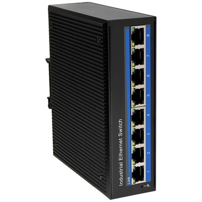 LogiLink NS203 Industrial Ethernet Switch  8 Port 10 / 100 / 1000 MBit/s
