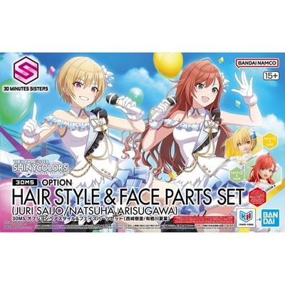 30MS OPTION HAIR STYLE & FACE PARTS SET JURI SAIJO NATSUHA ARISUGAWA Bandai