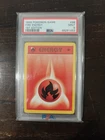 PSA 9 Mint 1st Edition Fire Energy 1999 Pokemon Base Set #98