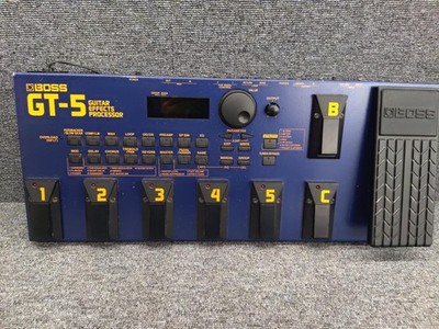 BOSS GT-5 Multi-Effects Pedal 13 Preamp Types 28 Effects