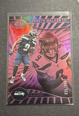 2024 Panini Illusions - Kenneth Walker III #80 Trophy Collection Pink /299