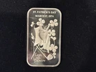 LOT of 5  VINTAGE 1970's  1 Oz .999 SILVER ART BAR COLLECTION ,  Nice Variety