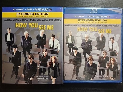 *BRAND NEW COMBO PACK* Now You See Me Extended Edition (Blu-ray + DVD, 2013)
