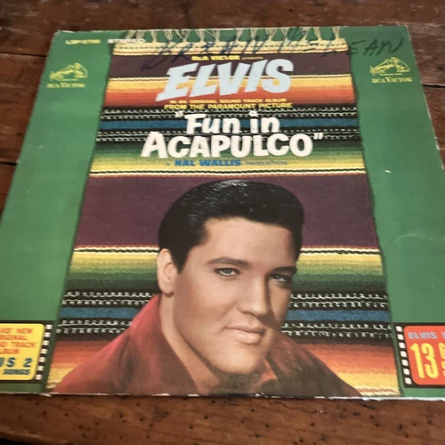 ELVIS PRESLEY FUN IN ACAPULCO LSP-2756 Stereo Original RCA Vinyl LP