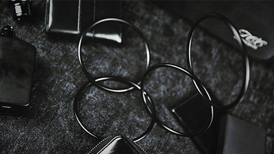 4'' Linking Rings (Black) by TCC