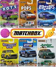 Matchbox Candy Collectible Series 2025 Choose From 6 Different Models
