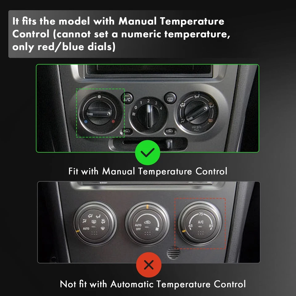 HVAC 加热器鼓风机电机带风扇笼适用于斯巴鲁 Impreza Outback Sport 2004-2007 — 第 2/4 张图片