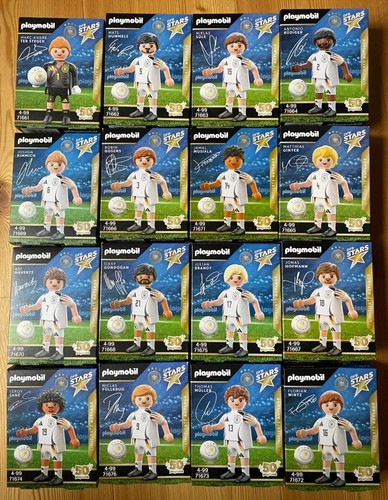 Playmobil EM DFB Stars 2024 EDEKA Figurenset mit 16 Spielern - Bild 2 von 4