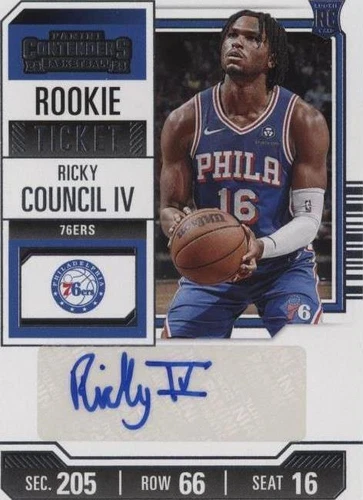 2023-24 Panini Contenders - Ricky Council IV #159