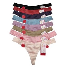 Spanx Thong Panties Skinny Britches Silky Sleek Sheer Shaping Everyday Panty 993