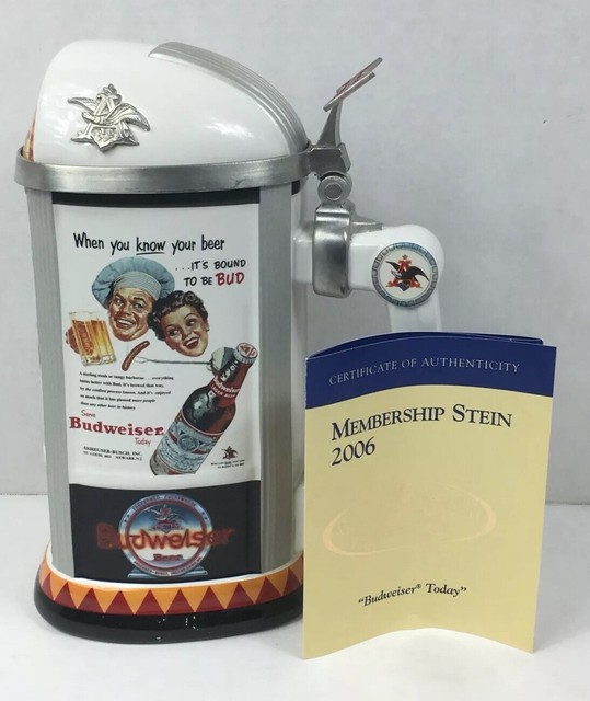 Anheuser Busch Collector's Club 2006 Membership Budweiser Today Beer