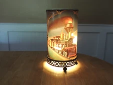 Vintage 1956 Econolite John Bull & General Train Locomotive Motion Lamp, Works