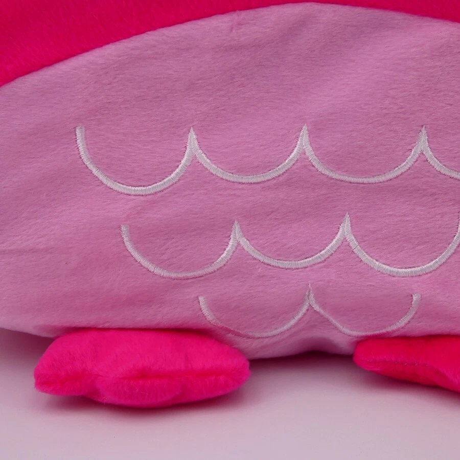 Kuschelkissen in Eulen Form pink lila - Bild 3 von 4